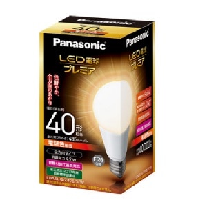 LED電球40形 LDA5L-G/Z40E/S/W/2/2T panasonic 生産終了品】LDA5L-G/Z40E/S/W/2T || LED電球 Panasonic プレミア【2