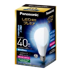 生産終了品】LDA4D-G/Z40E/S/W/2T || LED電球 Panasonic プレミア【2