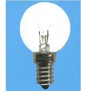 G50 E14 100/110V-25W(C) || 白熱電球 旭光電機 クリアボール/25W形