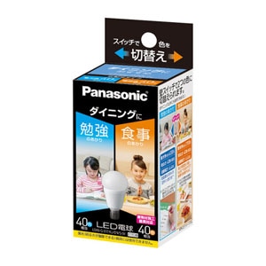 生産終了品】LDA6GE17KUDNSW || LED電球 Panasonic 電球40形相当/光色