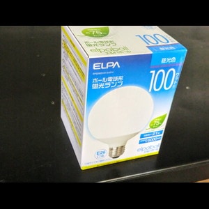 EFG25ED/21-G101H || ボール電球形蛍光ランプ エルパ(ELPA) 100W