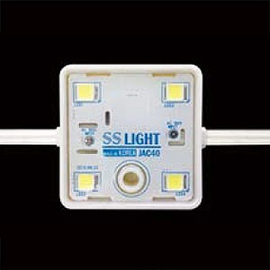 JAC40 6500K || 【50個セット】LEDモジュール SSライト 4球 AC100V