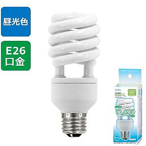 北一硝子　ランプ　電球タイプ 楽天市場】オーム電機 電球形蛍光灯（蛍光ランプ） D形