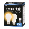 LB-D5657W-2PN || 白熱電球 OHM 【2個入】一般白熱電球/シリカ電球/60W