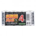 R20P-UM1/1.5V 4P || �ޥ󥬥����� OHM �� ñ1�� 1.5V �㣱�ѥå�4������� (�����ֹ�:08-4103) [ohm]