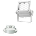ECF8050W/NSAN8/W + FA17/W || <�淿������LED�������¥��å�>����ŵ��ڥ�ǥ����å��ե�åɥͥ�[80���饹]���ѥ����� ���� 12200lm �Ÿ���¢ IP65��+�ڥե��:��124��H34mm�۲��⳰���� �ۥ磻�� (��:ECF8040SW/NSAN8/W)[br]