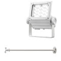 ECF8050W/NSAN8/W + FA19/W1 || <�淿������LED����異���ॻ�å�>����ŵ��ڥ�ǥ����å��ե�åɥͥ�[80���饹]���ѥ����� ���� 12200lm �Ÿ���¢ IP65��+�ڥ�����:900mm�����ס۲��⳰���� �ۥ磻�� (��:ECF8040SW/NSAN8/W)������Բġ�[br]