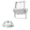 ECF8050M/NSAN8/W + FA17/W || <�淿������LED�������¥��å�>����ŵ��ڥ�ǥ����å��ե�åɥͥ�[80���饹]��ѥ����� ���� 12200lm �Ÿ���¢ IP65��+�ڥե��:��124��H34mm�۲��⳰���� �ۥ磻�� (��:ECF8040M/NSAN8/W)[br]