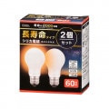 LB-DL6695W-2PN || 【2本入り】一般型白熱電球【長寿命タイプ】 OHM
