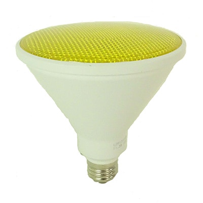 LDR12Y150W-TM || ビーム型カラーLED電球 東京メタル 【黄色】 150W