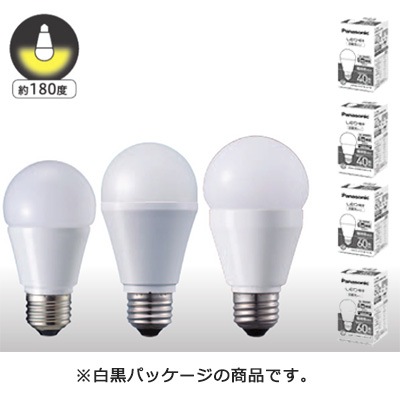 Panasonic LED電球照明lda4l-h/e/w/2a/1k