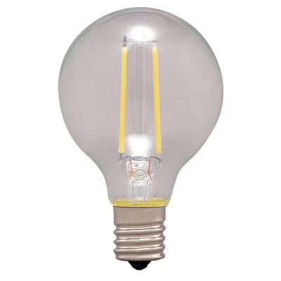 LDG2N-G-E17-FC || LEDフィラメント電球【5個単位販売】 アイリス