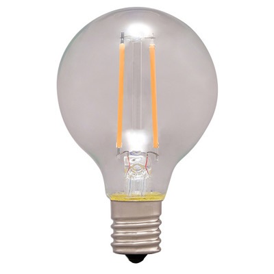 LDG2L-G-E17-FC || LEDフィラメント電球【5個単位販売】 アイリス
