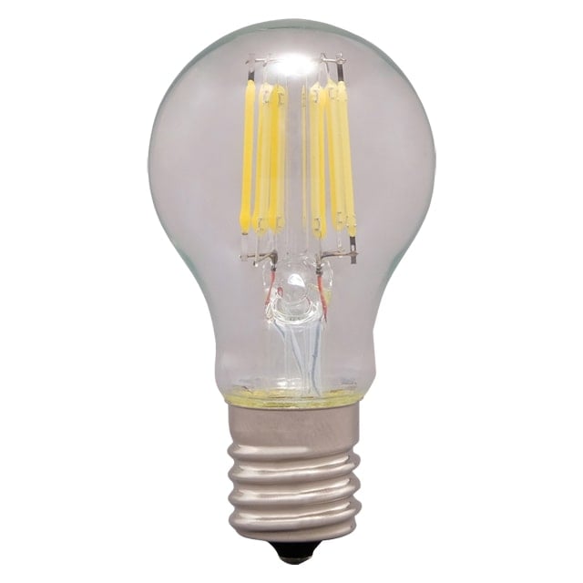 LDA4N-G-E17-FC || LEDフィラメント電球【5個単位販売】アイリス