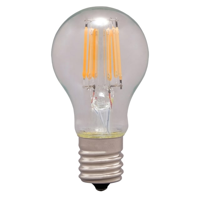 LDA4L-G-E17-FC || LEDフィラメント電球【5個単位販売】 アイリス