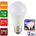 LDA4L-G AG27 2P || ŵLEDŵ2 OHM(ŵ)  ۸260 ̩ķб ĴԲ E26 AC100V ŵ忧 40/551lm Ra82 (4.4W) :56Ĺ:103mm ʼ̿(40000h) (ֹ:06-4349) [ohm]