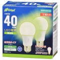 LDA4N-G AG27 2P || ŵLEDŵ2 OHM (ŵ)  ۸260/̩ķб ĴԲ :E26  40/533lm AC100V :4.4W ʼ̿:40000 Ĺ103mm/56mm LED5ǯݾ (ֹ:06-4350) [ohm]
