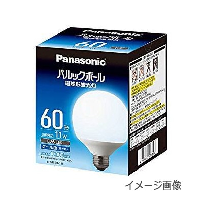 Panasonic パナソニック EFA12ED パルックボール 3個セット 概要 パルックボール A12形 E26口金 クール色 EFA12ED | LED電球
