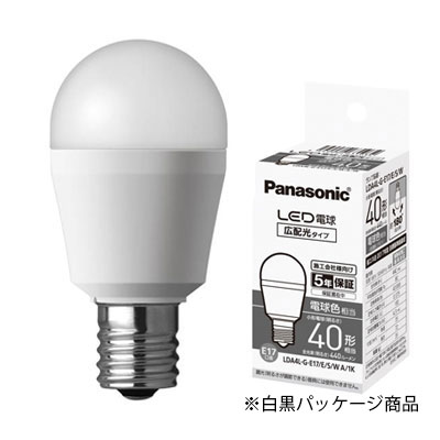 生産終了品・代替品あり】LDA4L-G-E17/E/S/WA/1K || 小型電球タイプLED