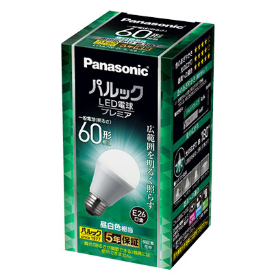 Panasonic LED電球 60形 10個セット 2700K Panasonic（パナソニック） LED電球プレミア 一般電球タイプ 60形相当