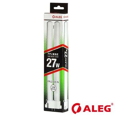 FPL27EX-N || コンパクト形蛍光ランプ【10本単位販売】 ALEG 3波長形昼