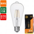 LDF3L C6/ST64 || LEDեȥŵ OHM ȥ ڲѡ ꥢ E26 40/522lm ŵ忧 ۸290AC100V Ĺ140mm ¡64mm :3.3W ĴԲ (ֹ:06-3892) [ohm]