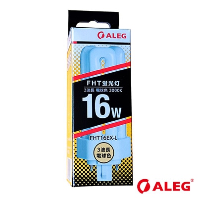 FHT16EX-L || コンパクト形蛍光ランプ【10本単位販売】 ALEG 3波長形