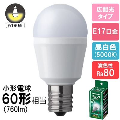 LDA7N-G-E17/S/K6 || LED電球 Panasonic 小形電球タイプ 小形白熱電球