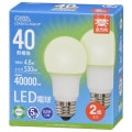 LDA5N-G AG6 2P || �����ŵ��LED�ŵ� OHM ��2�����۲�����/̩�ķ�����б�/Ĵ���Բ� �������۸�280��40W������ ����(Ra84) 530lm E26���� ��Ĺ��105mm������¡�55mm ��������:4.6W AC100V ��ʼ�̿:40000h 5ǯ�ݾ� (������:06-5518) [ohm]