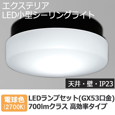 30cm球形シーリングライト NSE30-GX53B + LDF5L-H-GX53-HE140 || 住宅用LED照明 アイリス