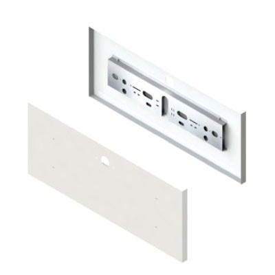 MOYU-08W32B || [三菱電機LED誘導灯用]リニューアルプレート ヤブシタ