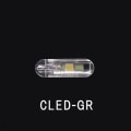 CLED-GR��10������ || TLED����(LED) �ȥ�������(TOKISTAR) �����֥�饤���� (0.2W/DC8V/25mA) ���꡼�� ����«:4.9lm ��ʼ�̿:40000h [mw]