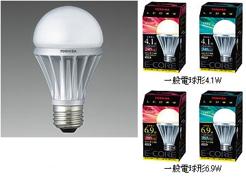 LEL-AW6N/2 | 東芝(TOSHIBA) 60ミリ径 6.9W形 白色相当(色温度：5000K