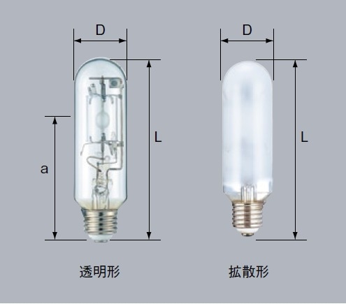 【お値段交渉OK】セラミックメタルハライドランプ HIC-TE 100W/35K 生産終了品・代替品あり】HCI-TE100W/35K/F | 三菱電機(MITSUBISHI)40