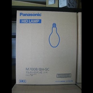 松下電器 HIDランプ M700・L/BH-SC　1個 生産終了品・代替品あり】M700B/BH-SC | Panasonic 700形 水平点灯形 S