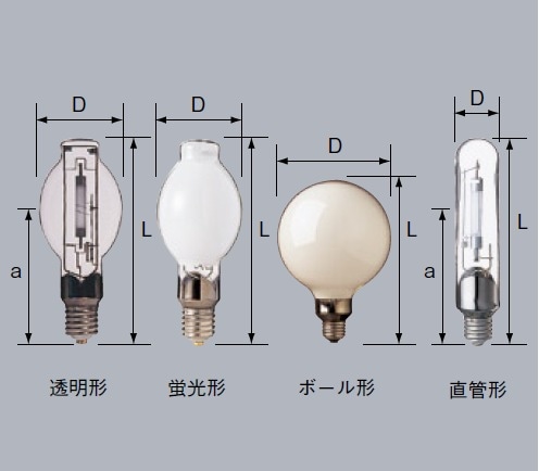 NH400・SDL | 三菱電機(MITSUBISHI)116ミリ外径 400形 透明形 色