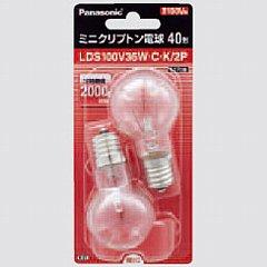 生産終了品・代替品あり】LDS100V36W・C・K/2P | Panasonic 35ミリ径