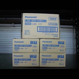 LDS100V54W・C・L | パナソニック(Panasonic) 35ミリ径 60形 クリア