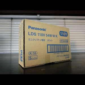 生産終了品・代替品あり】LDS110V54W・W・K || Panasonic 35ミリ径 60