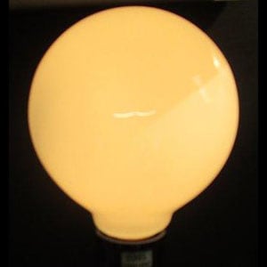 GW100V90W95 【10個入り】 || YAZAWA 95ミリ径 電球100W形 ホワイト