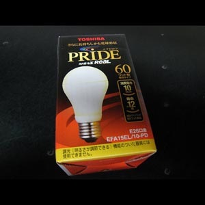 TOSHIBA ネオボールZリアルPRIDE A形 60Wタイプ 電球色 EFA15EL/10-PD 口金直径26mm 6g7v4d0 Amazon | TOSHIBA ネオボールZリアルPRIDE A形 60Wタイプ 電球色