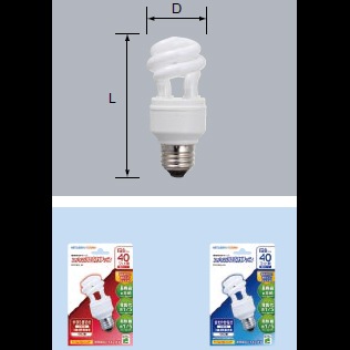 三菱　MITSUBISHI　ルピカボールE　EFD10EL/8　11個　電球 Amazon | 三菱 電球形蛍光ランプ 《ルピカボールE》 D形(グローブレス