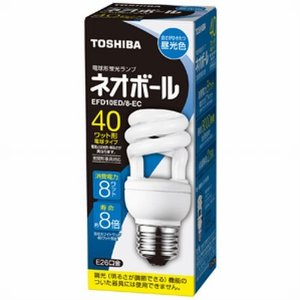 EFD10ED/8-EC || 東芝(TOSHIBA) || D10形(一般電球40Wタイプ