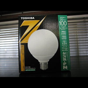 EFG25EN/20-ZN | 東芝(TOSHIBA) 95ミリ径 G25形 3波長形昼白色(5000K