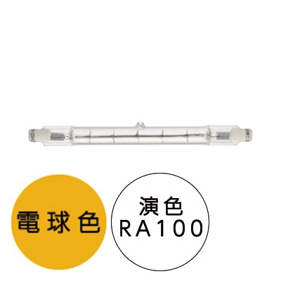 J110V300W | USHIO 定格電圧(110V) 消費電力(300W) クリア 色温度