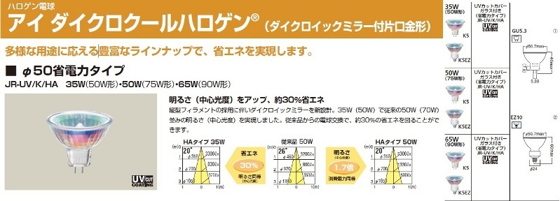 アパレル通販サイトランキング JR12V50WUV/MK5EZ/HA ガラス 約30％省エネ 岩崎電気(IWASAKI) | その他