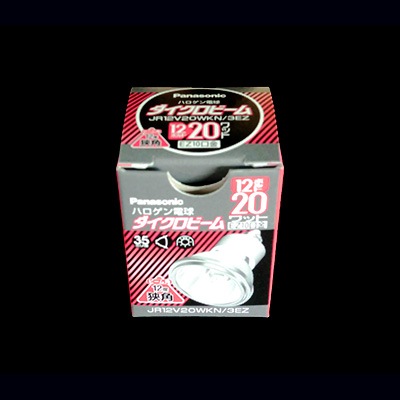 生産終了品・代替品あり】JR12V20WKN/3EZ | Panasonic 35ミリ径 20形