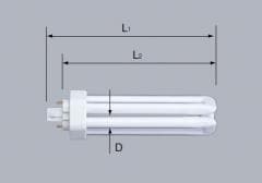 三菱オスラム　コンパクト蛍光灯　FHT57EX-L　他 FHT57EX-L/W/N/D FHT57形代替用 LEDコンパクト蛍光灯 led照明