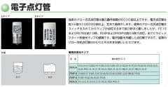 FE1E2P | 東芝(TOSHIBA) 9～30形用 E17口金 フック包装 電子点灯管