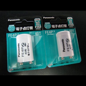 生産終了品・代替品あり】FE4P/X | Panasonic P形口金 36～40形用 動作